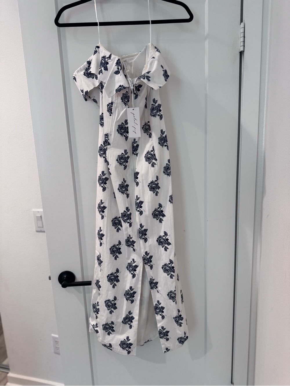 Petal & Pup White Floral Strapless Maxi Dress - Picture 5 of 6